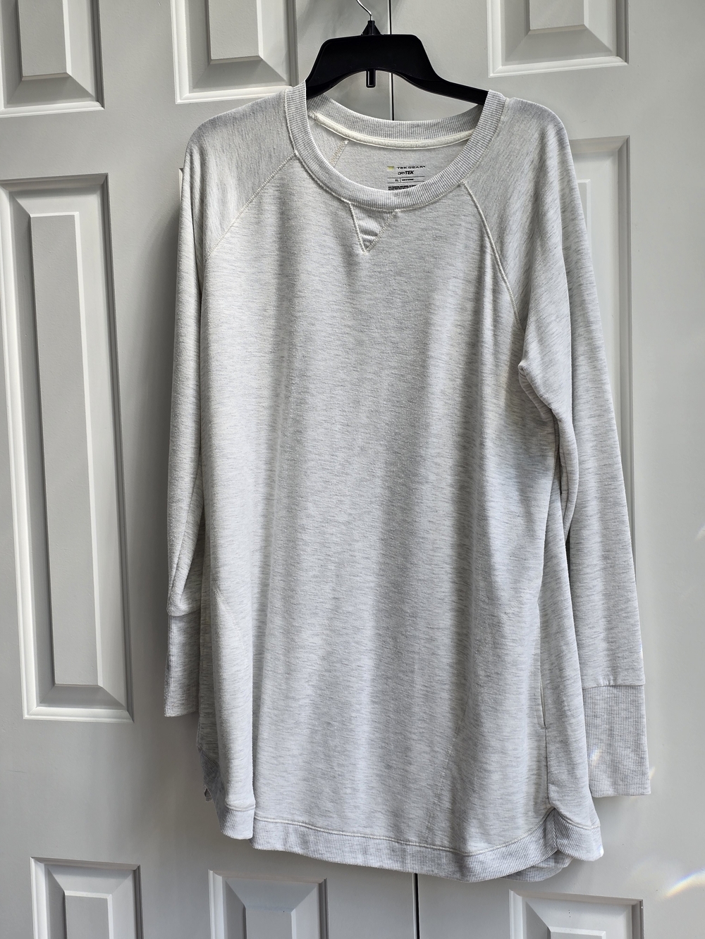 tek gear White DryTek Sweatshirt Dress